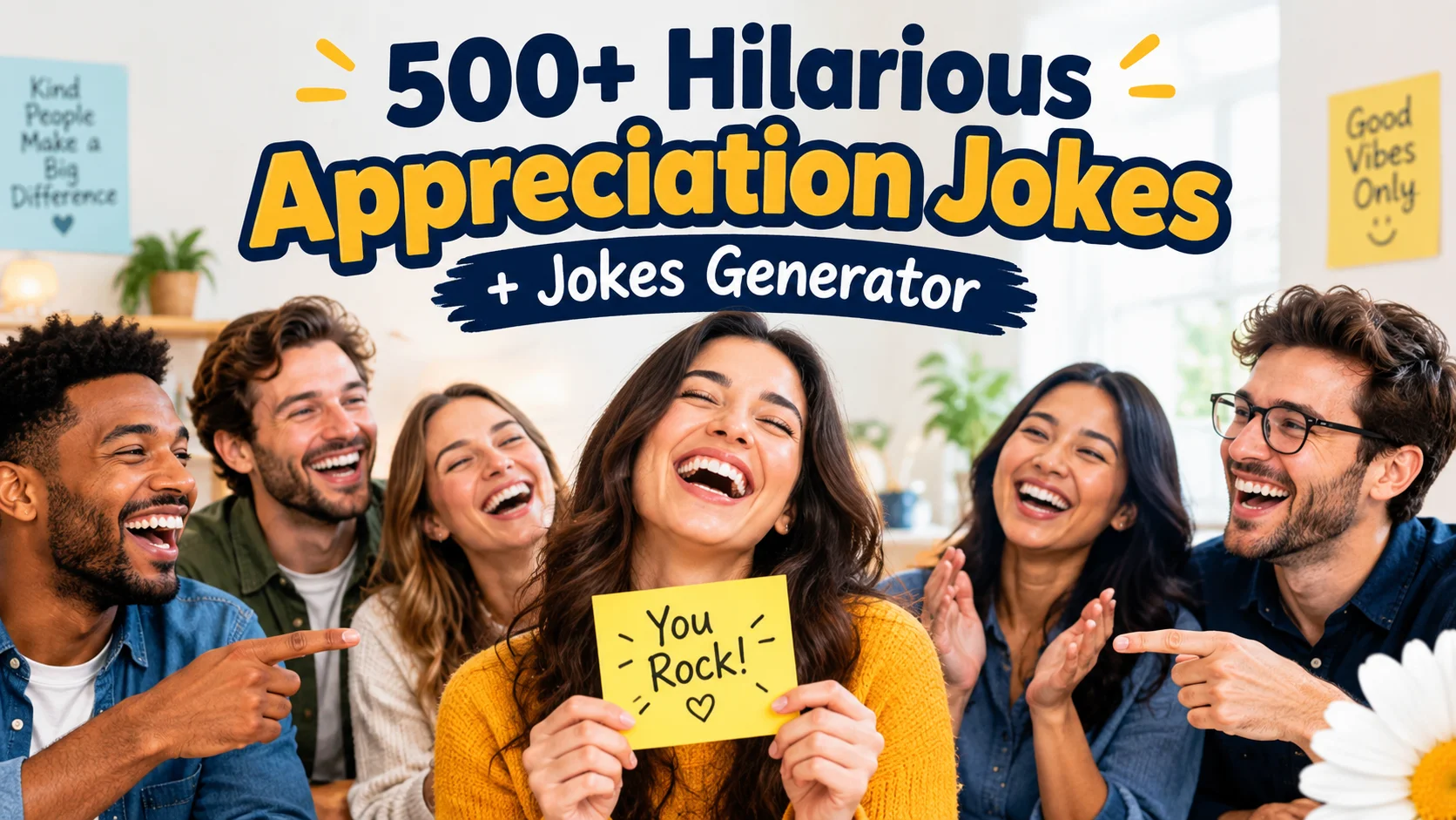 Hilarious Appreciation Jokes + Jokes Generator
