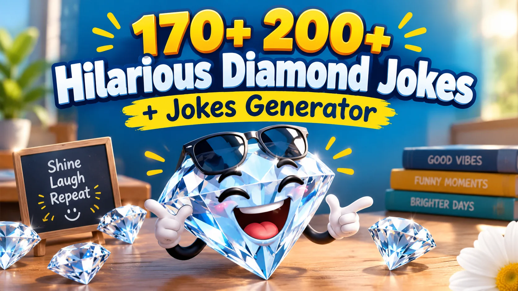 200+ Hilarious Diamond Jokes + Jokes Generator 