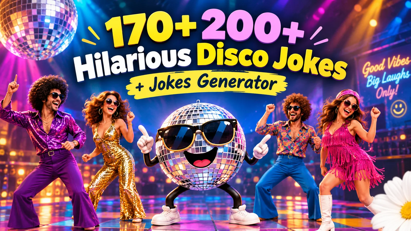 200+ Hilarious Disco Jokes + Jokes Generator