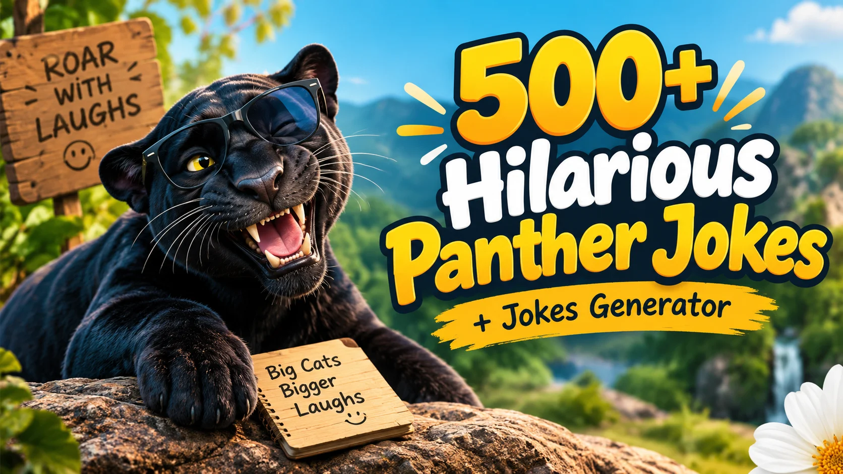 500+ Hilarious Panther Jokes + Jokes Generator